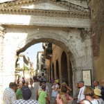 Das Stadttor von Verona aus dem Mittelalter