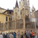 Verona hat teile des Mittelalters